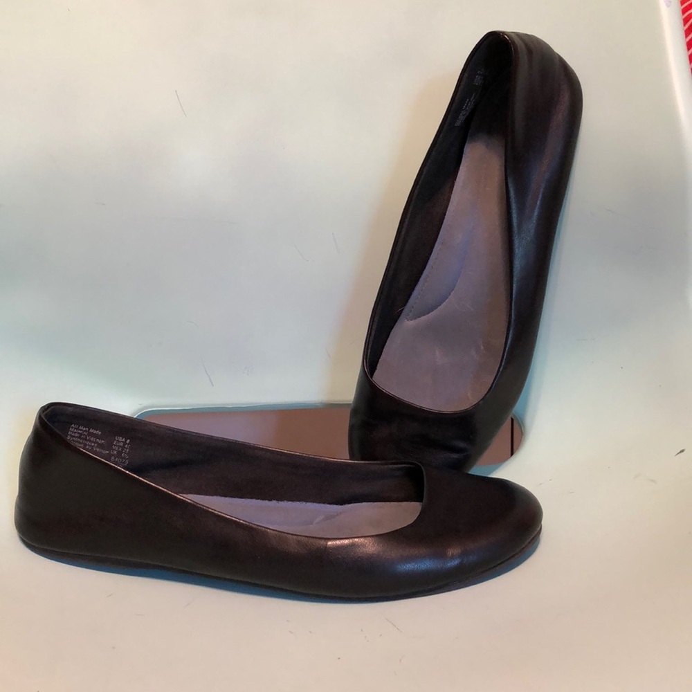 Comfort Plus Black Flats